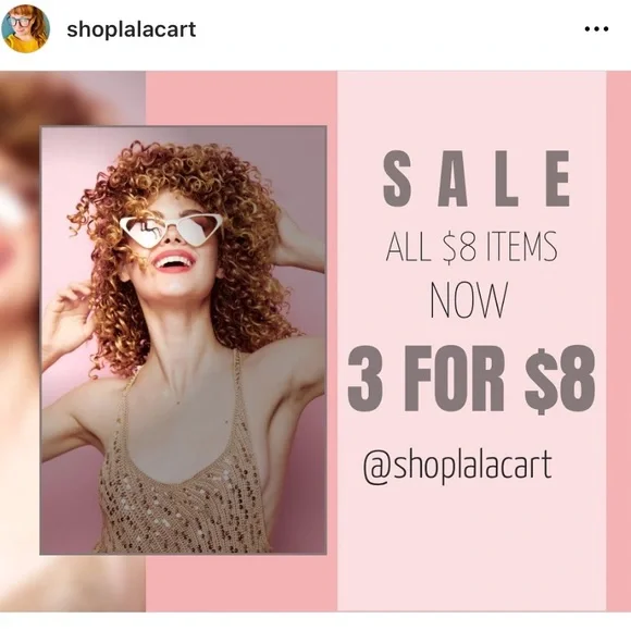 Under $8 Whole Closet is 3 for $8 - Picture 1 of 1